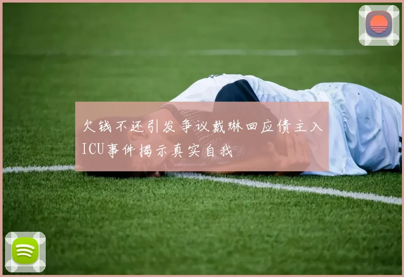 欠钱不还引发争议戴琳回应债主入ICU事件揭示真实自我